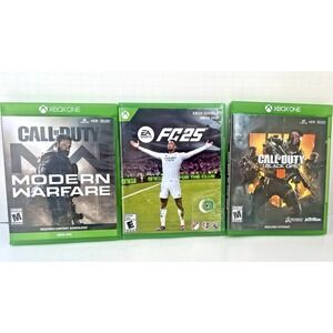Xbox One Game Lot COD Modern Warfare Black Ops FC25 Tested Complete